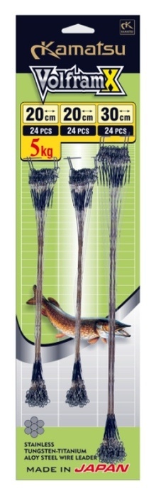 Kamatsu Przypon Wolframx Tablica 10kg 2x20cm1x30c