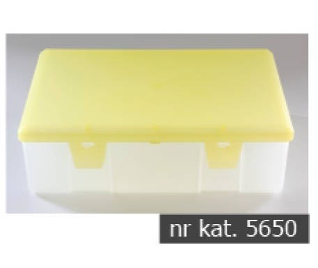 Anplast Pojemnik Maxi 2,5l Przezroczysty Żółta.Pok