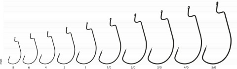 Kamatsu Haki Cheburashka Offset Forged 3/0 BLNO