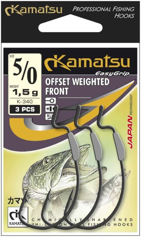 Kamatsu Haki Offset Weighted Front 5/0 BLNO 1,5g