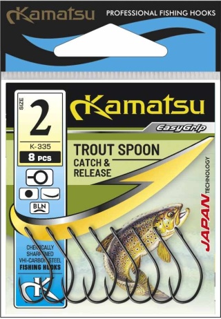 Kamatsu Haki Trout Spoon C&R 4 BLNO