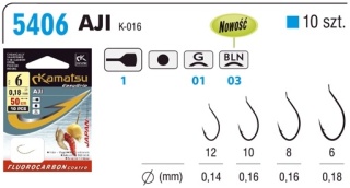 Kamatsu Haki z Przyponem Aji Kanapka 8 BLN