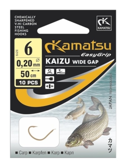 Kamatsu Haki z Przyponem Kaizu Wide Gap 10 GŁ