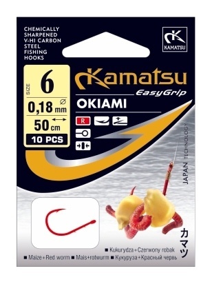 Kamatsu Haki z Przyponem Okiami Kukurydza 10 RO