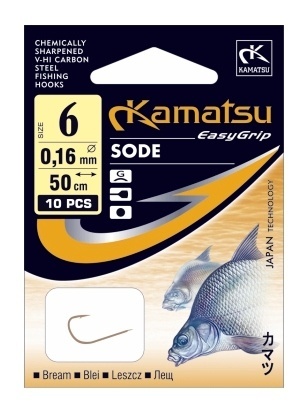 Kamatsu Haki z Przyponem Sode Leszcz 6 GŁ