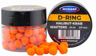 MC Karp D-Ring Wafters 25ml 5/7mm Halibut-Krab