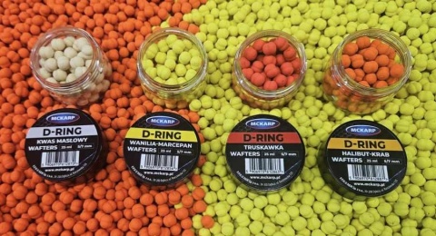 McKarp D-Ring Wafters 25ml 5/7mm Halibut-Krab