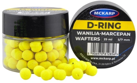 McKarp D-Ring Wafters 25ml 5/7mm Wanilia-Marcepan