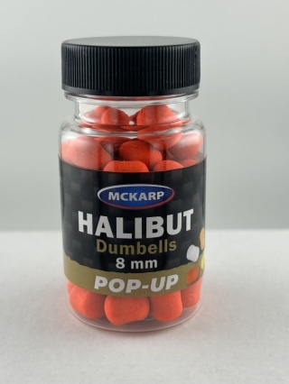 McKarp Dumbells PopUp 8mm 60ml Halibut