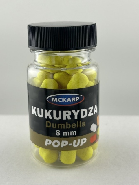 McKarp Dumbells PopUp 8mm 60ml Kukurydza