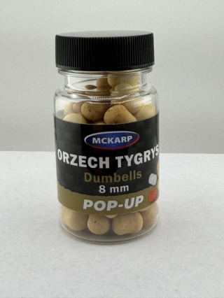 McKarp Dumbells PopUp 8mm 60ml Orzech Tygrysi