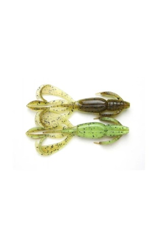 Keitech Crazy Flapper 2" 8szt Green Pumpkin Chart