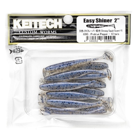 Keitech Easy Shiner 2" 12szt Problue Pepper