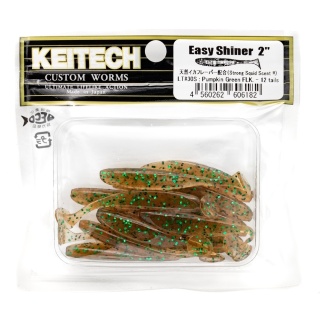 Keitech Easy Shiner 2" 12szt Pumpkin Green FLK