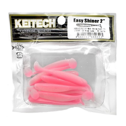 Keitech Easy Shiner 3" 10szt LT Pink Lady