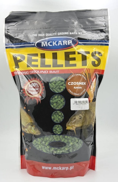 McKarp Pellet 4mm 1kg Czosnek