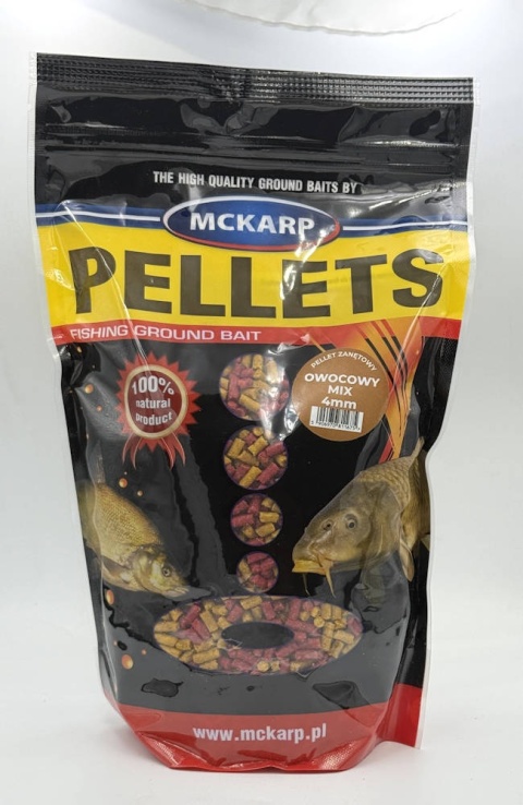 McKarp Pellet 4mm 1kg Owocowy Mix