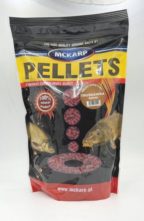 McKarp Pellet 4mm 1kg Truskawka