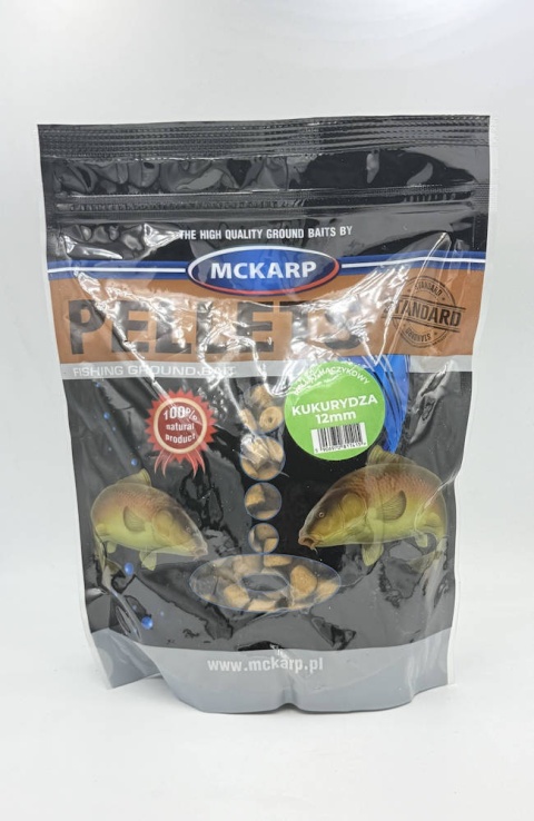 McKarp Pellet Haczykowy 12mm 500g Kukurydza