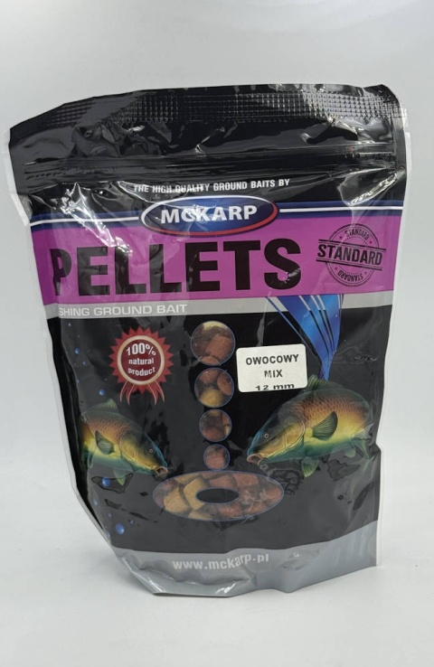 McKarp Pellet Haczykowy 12mm 500g Owocowy Mix