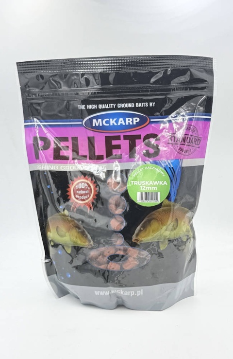 McKarp Pellet Haczykowy 12mm 500g Truskawka