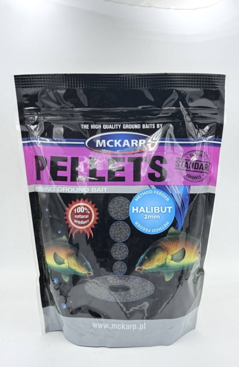McKarp Pellet M/F 2mm 500g Halibut