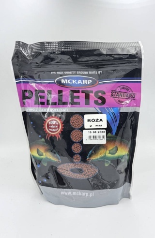 McKarp Pellet M/F 2mm 500g Róża