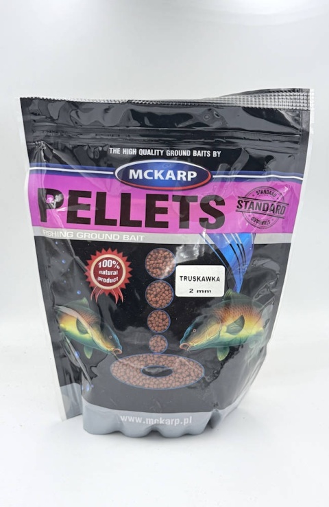 McKarp Pellet M/F 2mm 500g Truskawka