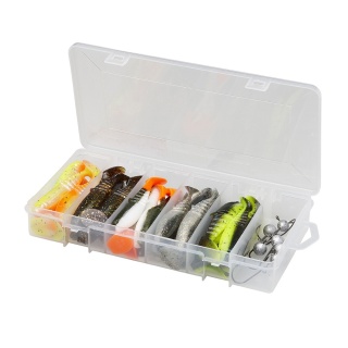 Savage Gear Zestaw Gum Cannibal Shad 10cm Mix 36sz