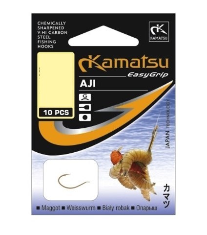 Kamatsu Haki z Przyponem Aji Robak Biały 10 GŁ