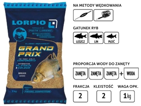 Lorpio Zanęta Grand Prix Bream 1000g