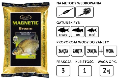 Lorpio Zanęta Magnetic Bream 2000g