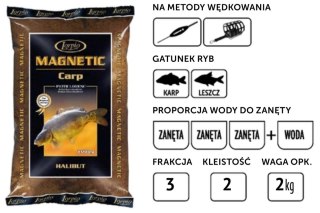 Lorpio Zanęta Magnetic Carp Halibut 2000g