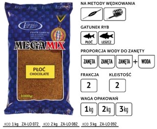 Lorpio Zanęta Mega Mix Płoć 3000g