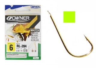 Owner Haczyki Z Przyponem Rl 284 10 (5x10szt)