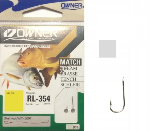 Owner Haczyki Z Przyponem Rl 354 16 (5x10szt)