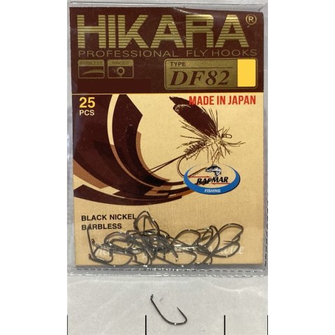 Traper Haczyk Muchowy DF 82 Barbless nr 12