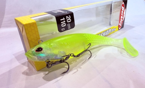 Berkley Guma Cullshad 20cm Deep Lime Ice 110g