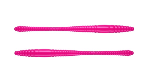 Libra Lures Dying Worm 80mm 019 Hot Pink Kryl