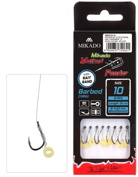 Mikado Przypon MF Żyłka z Gumką 8/0,28mm