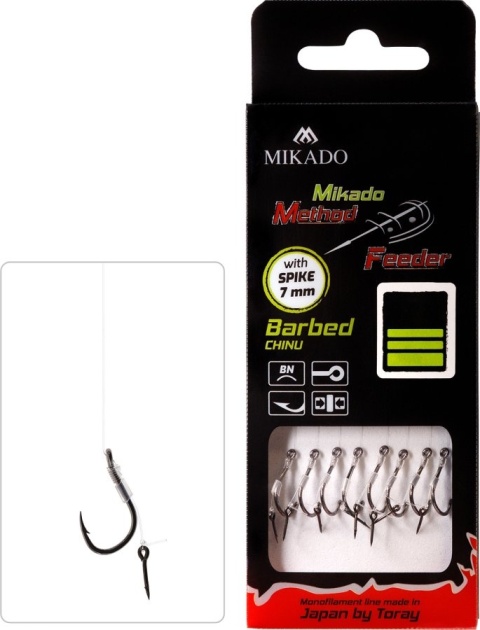 Mikado Przypon MF Żyłka z Igła 4/0,28mm Zadzior