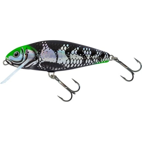 Salmo Wobler Perch F Holo Dark Green Head 12cm