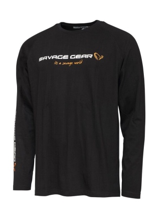 Savage Gear Koszulka Signature Logo Long Sleeve XL