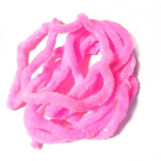 Soldarini Mini Mop Chenille Pearl UV Fluo Pink