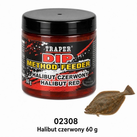 Traper M/F Dip 60gr Halibut Red