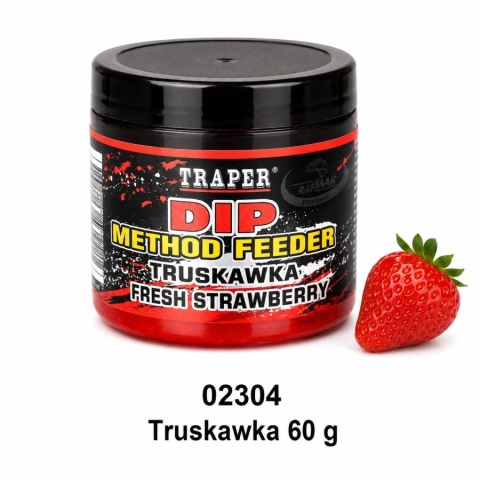 Traper M/F Dip 60gr Truskawka