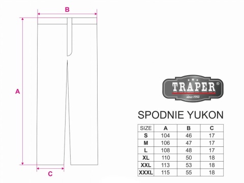 Traper Spodnie Yukon M