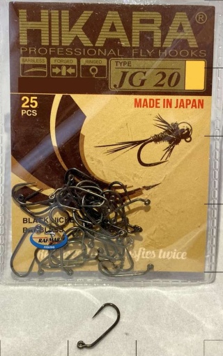Traper Haczyk Muchowy JG 20 Barbless nr 10