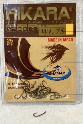 Traper Haczyk muchowy WL 75 Barbless nr 10