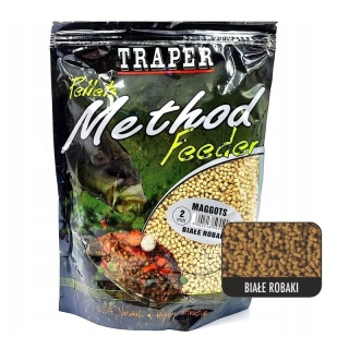 Traper M/F Pellet 2mm 500g Białe Robaki
